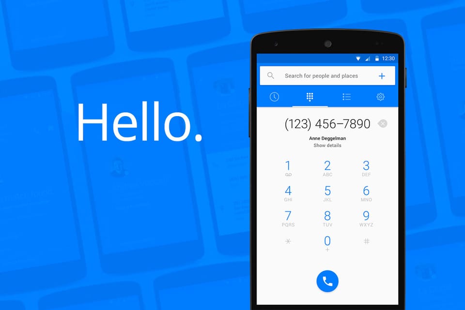 Hello, Facebook's Updated Android Dialer