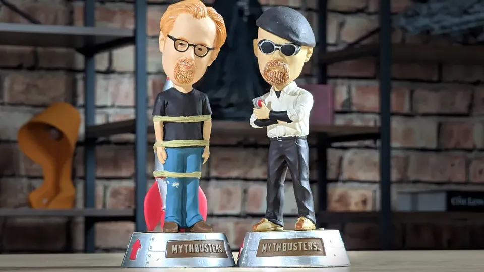 Bobbleheads, Memories, and MythBusters: Unboxing Adam Savage and Jamie Hyneman